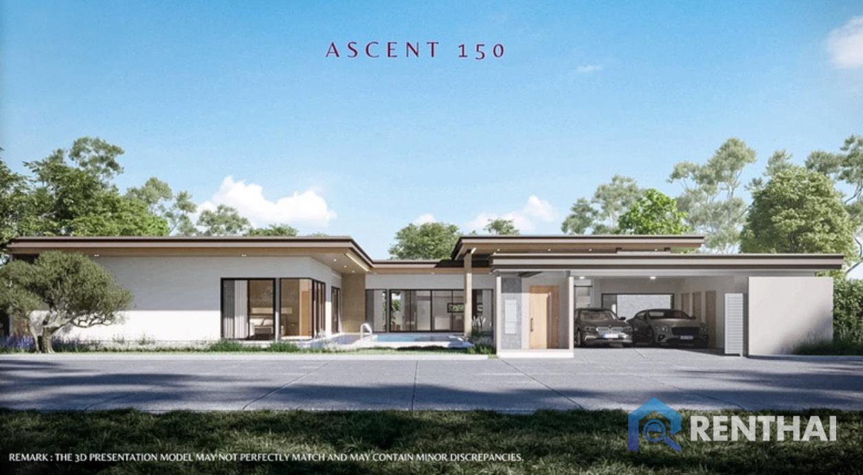 ขายบ้านพัทยา บางแสน ชลบุรี สัตหีบ : สำหรับ ขาย บ้าน 3 ห้องนอน ที่ Ascent by Baan Pattaya