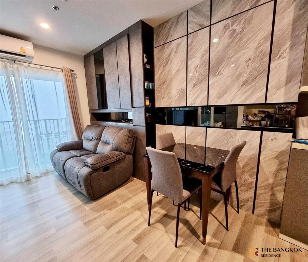 For RentCondoSathorn, Narathiwat : For Rent !! The Key Sathorn – Charoenraj, beautifully renovated, beautifully decorated room, built-in storage cabinets