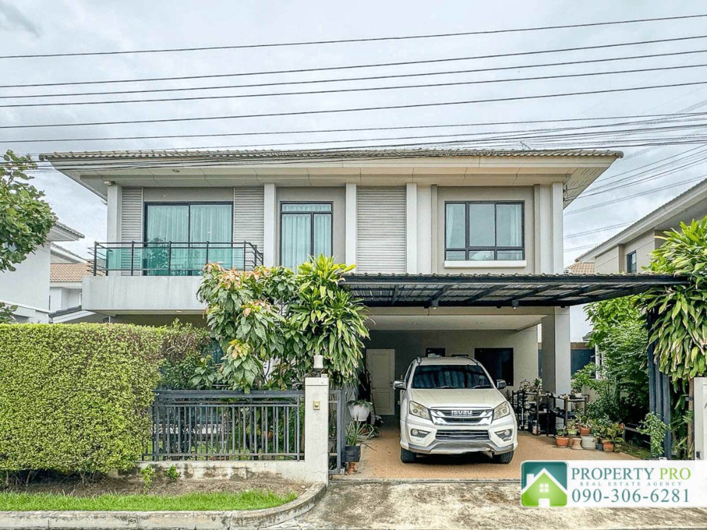 For RentHouseLadkrabang, Suwannaphum Airport : MJ24R-010 House for Rent Life Bangkok Boulevard Wongwaen Onnut 2, 4 bedroom 52 sqw 206 sqm Near Suvarnabhumi Airport, Onnut, Prawet, Pattanakarn, Chaloem Phrakiat Rama 9, Lat Krabang, Kanchanaphisek, Motorway