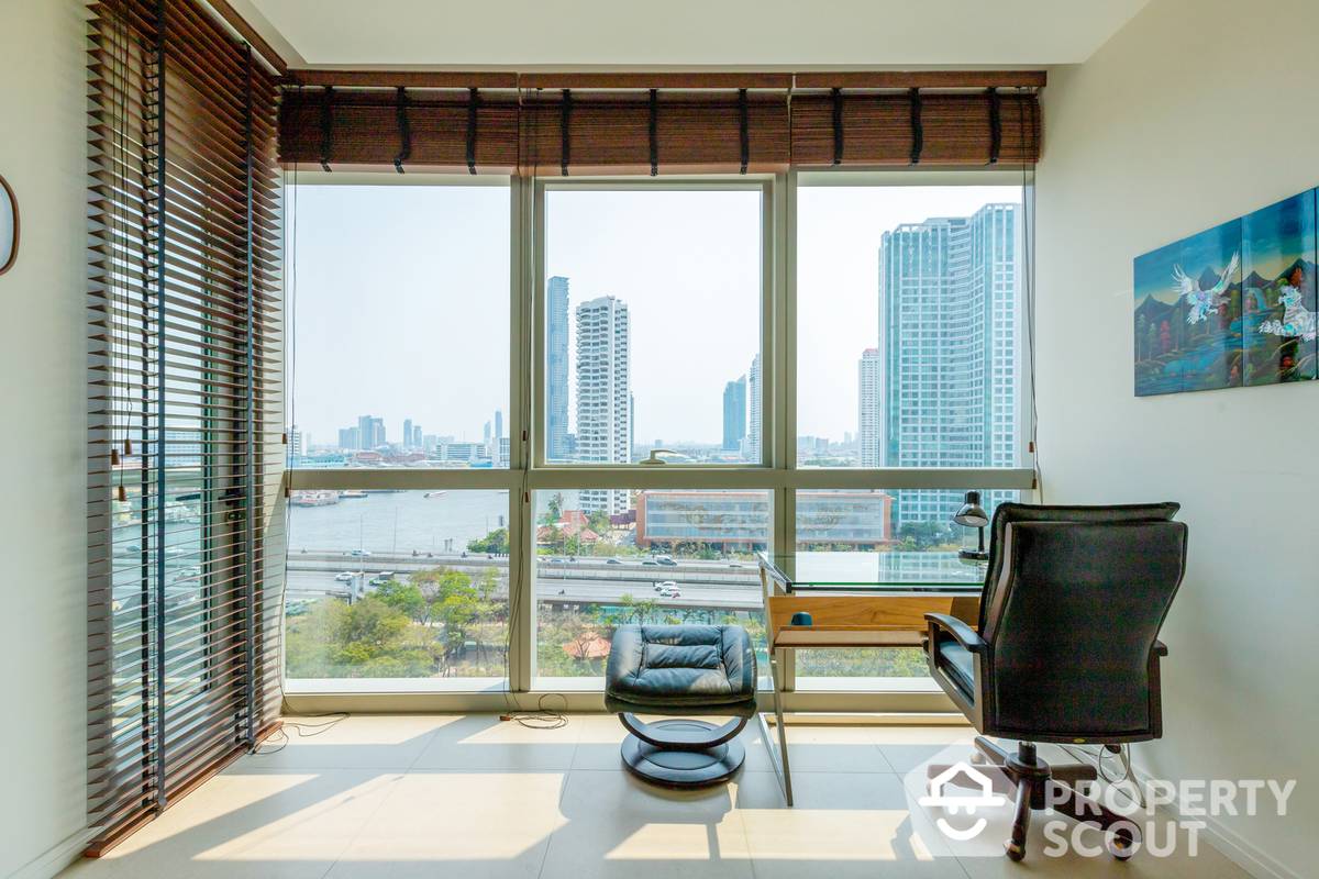 ขายคอนโดวงเวียนใหญ่ เจริญนคร : คอนโด 1 นอน at The River Condominium ใกล้ BTS สะพานตากสิน