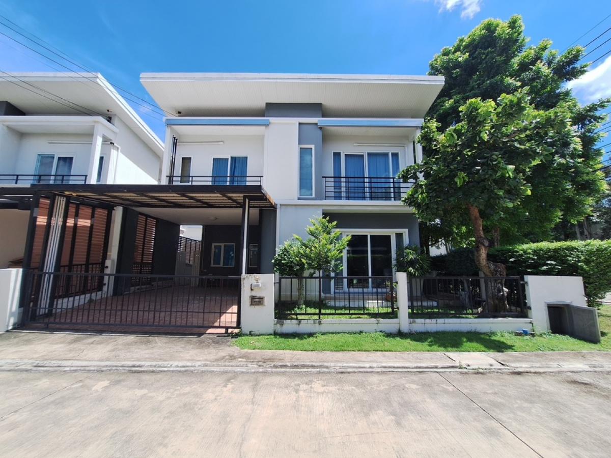 For SaleHouseVipawadee, Don Mueang, Lak Si : Twin house, single house style, is a model house of the project, near Don Mueang Airport, only 10 minutes.