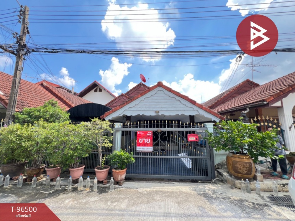 For SaleHousePathum Thani,Rangsit, Thammasat : Single house for sale, Baan Rattanagosin 200Year project, Thanyaburi, Pathum Thani