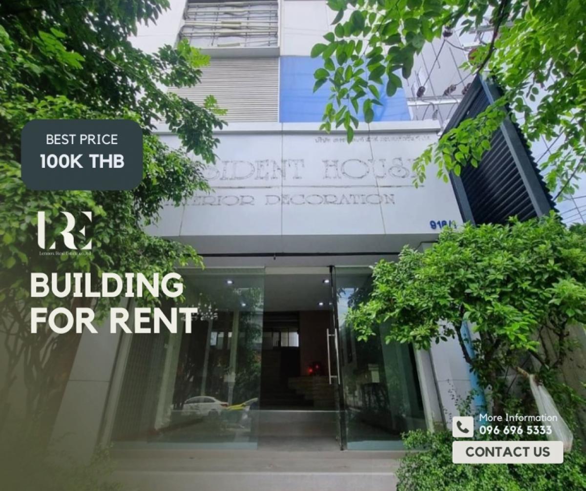 For RentShophouseSukhumvit, Asoke, Thonglor : Commercial building for rent in ThonglorBTS Thong lor - Call: 096-696-5333/Line: @Lennox