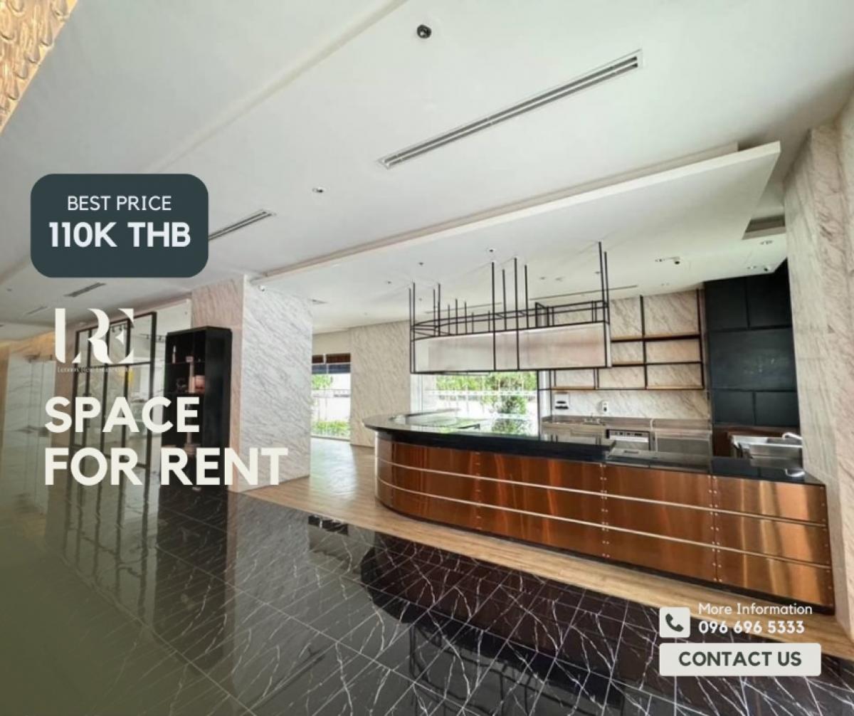 For RentRetailSukhumvit, Asoke, Thonglor : Space for rent in Asoke *suitable for wine&cocktail bar* - Call: 096-696-5333/Line: @Lennox