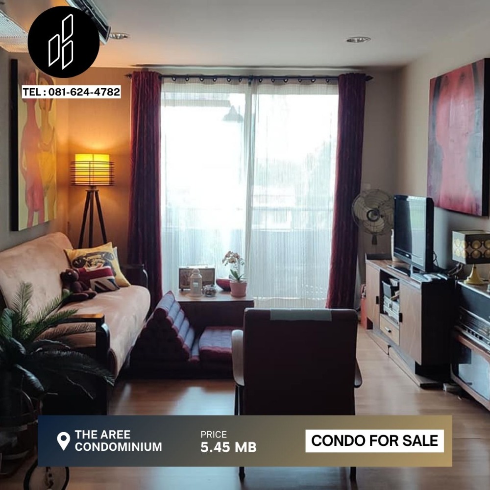 For SaleCondoAri,Anusaowaree : For sale The Aree Condominium, 1 bedroom, 1 bathroom, 53 sq.m. DBC-2-S432