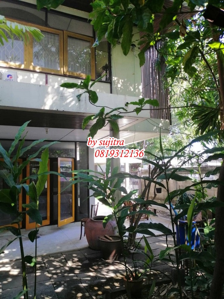 For RentHouseOnnut, Udomsuk : For rent: 2-storey detached house, 100 sq m, located at Wachiratham Sathit, Sukhumvit 101/1