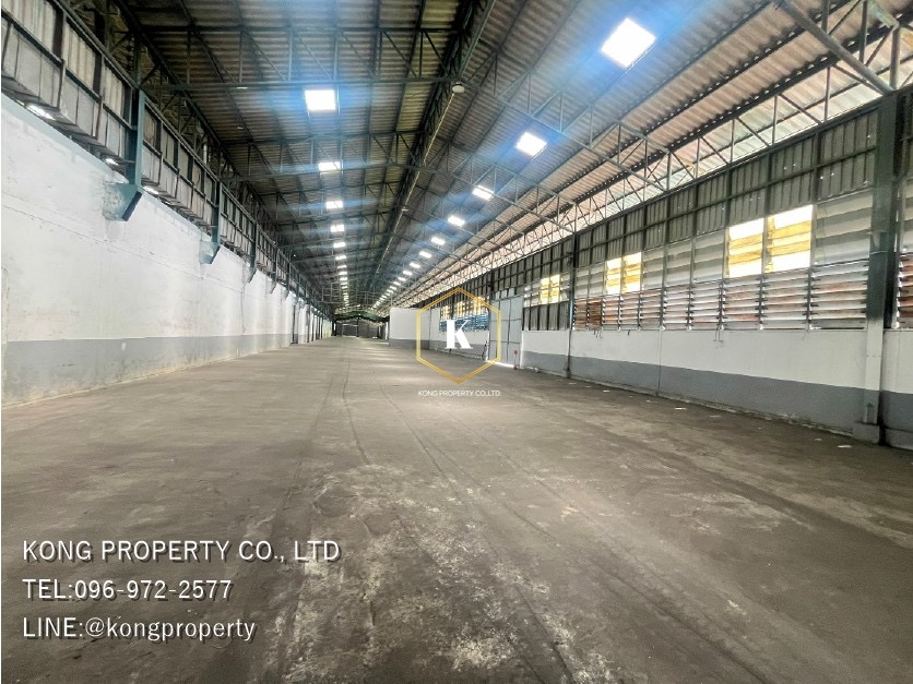 For RentWarehousePathum Thani,Rangsit, Thammasat : Warehouse for rent, Bang Khu Wat, Mueang District, Pathum Thani, 2,350 sq m.