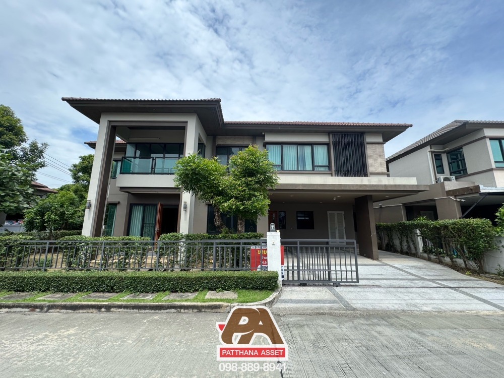 For SaleHouseNawamin, Ramindra : Single house for sale, Life Bangkok Boulevard Ramintra, 3 bedrooms, much cheaper than the market price.