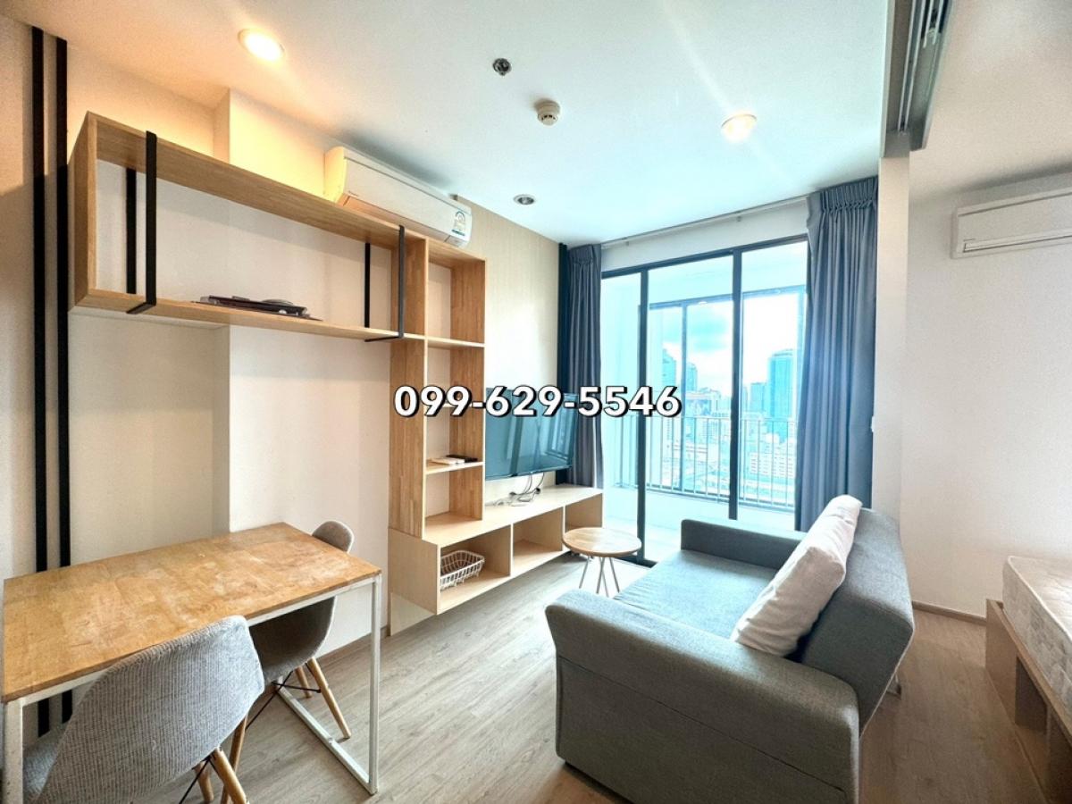 For SaleCondoRatchathewi,Phayathai : Urgent! Price lower than market 🔥 IDEO Q RATCHATHEWI 34 sq.m. 1 br, high floor, good view, only 5.1 MB ✨Tel.099-629-5546📞