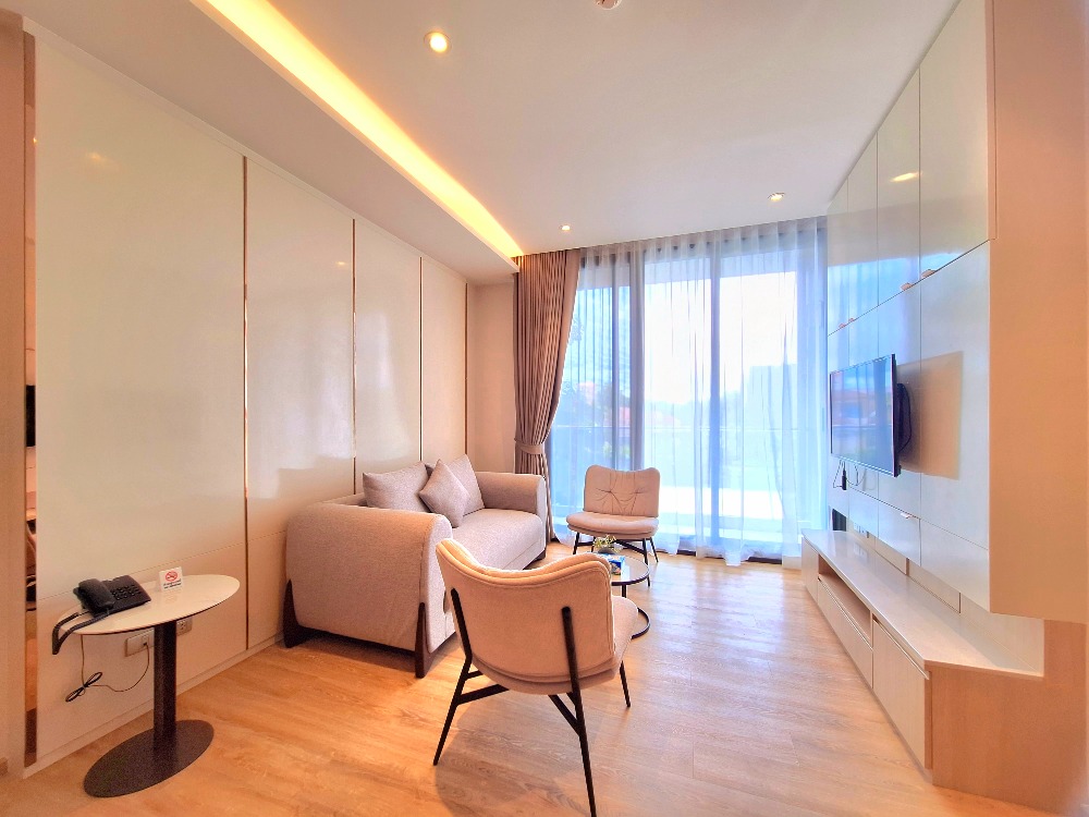 For RentCondoBangna, Bearing, Lasalle : Condo for rent: Bearing Residence (Bearing Residence), BTS Bearing, rental price 40,000.00 baht/month, 1 bedroom, 1 bathroom, 64 sq m., 4th floor