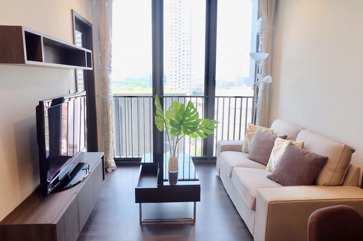 For RentCondoRama9, Petchburi, RCA : Near MRT 🏙️ (For Rent) The Line Asoke Ratchada