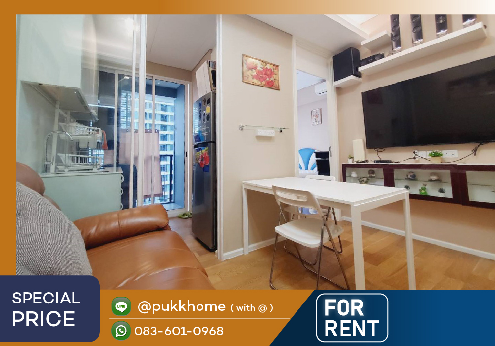 For RentCondoLadprao, Central Ladprao : 📣Ready to move in The Saint Residence. 1 bedroom, 30th floor+📞 Line : @pukkhome (with @)