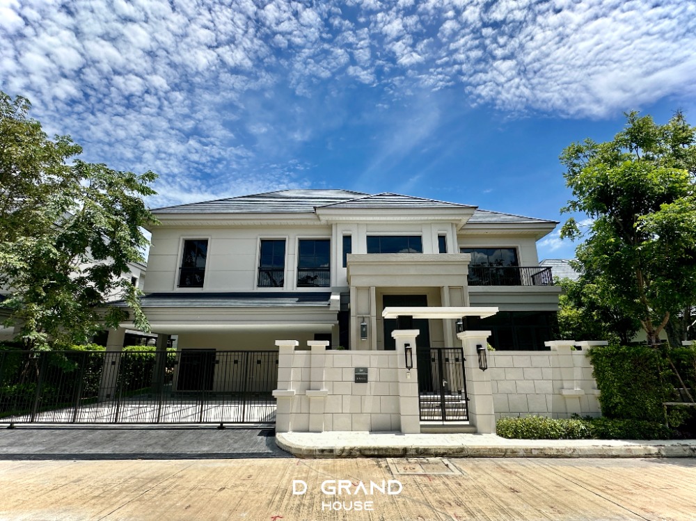 For SaleHouseChaengwatana, Muangthong : 𝗟𝗮𝗸𝗲 𝗟𝗲𝗴𝗲𝗻𝗱 Chaengwattana, luxury house, large house, good location, next to the lake