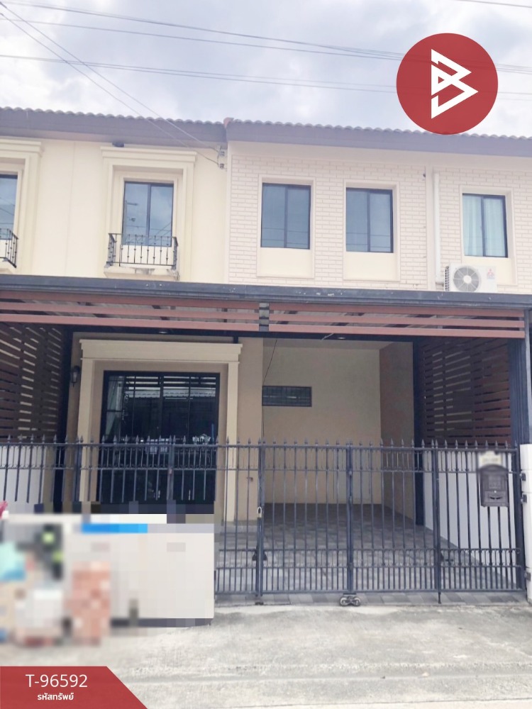 For SaleTownhouseRama5, Ratchapruek, Bangkruai : Townhouse for sale, Pruksa Ville Village 98, Nakhon In-Sirindhorn, Nonthaburi