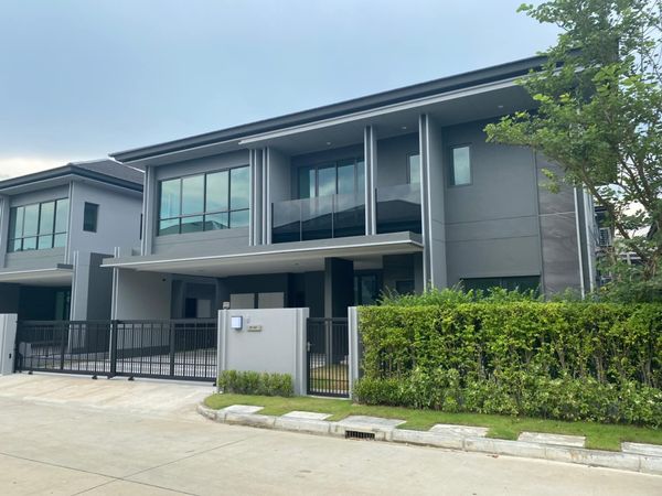 For RentHousePattanakan, Srinakarin : R2078 2-storey detached house for rent, Setthasiri Village, Krungthep Kreetha 2 (vacant)