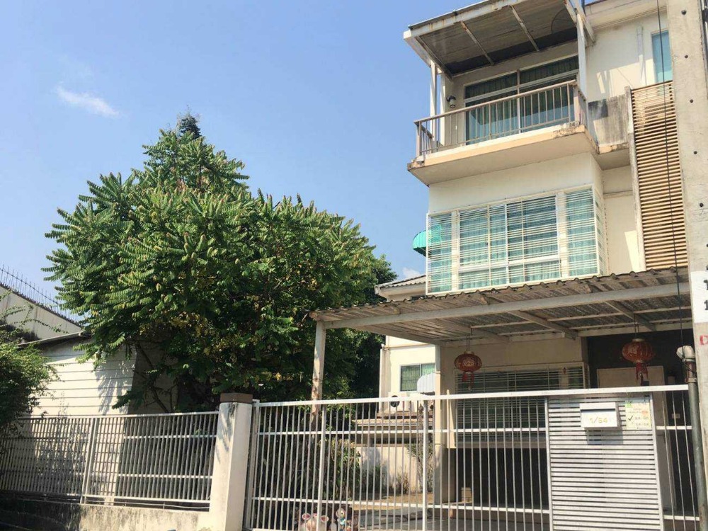 For SaleTownhouseRama 2, Bang Khun Thian : Townhouse for sale, 3 floors, 64.4 sq m., Baan Mai Village, Rama 2, corner house, good condition, good location (sold with tenant)