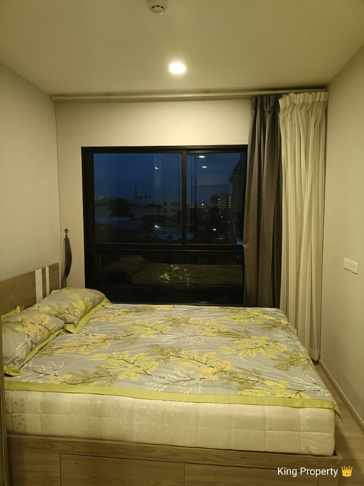 For RentCondoOnnut, Udomsuk : Vacant room ready to move in (26 sq m.) Building A, 4th floor, fully furnished, price 10,000/month, free common fee, free parking