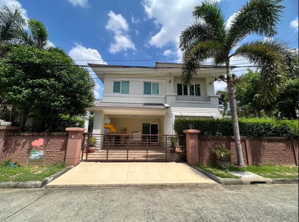 For RentHouseRama5, Ratchapruek, Bangkruai : For rent: 2-storey detached house, Ratchaphruek, 3 bedrooms, furnished, ready to move in, near Robinson/Lotus North Ratchaphruek, DBS International School *No pets allowed*