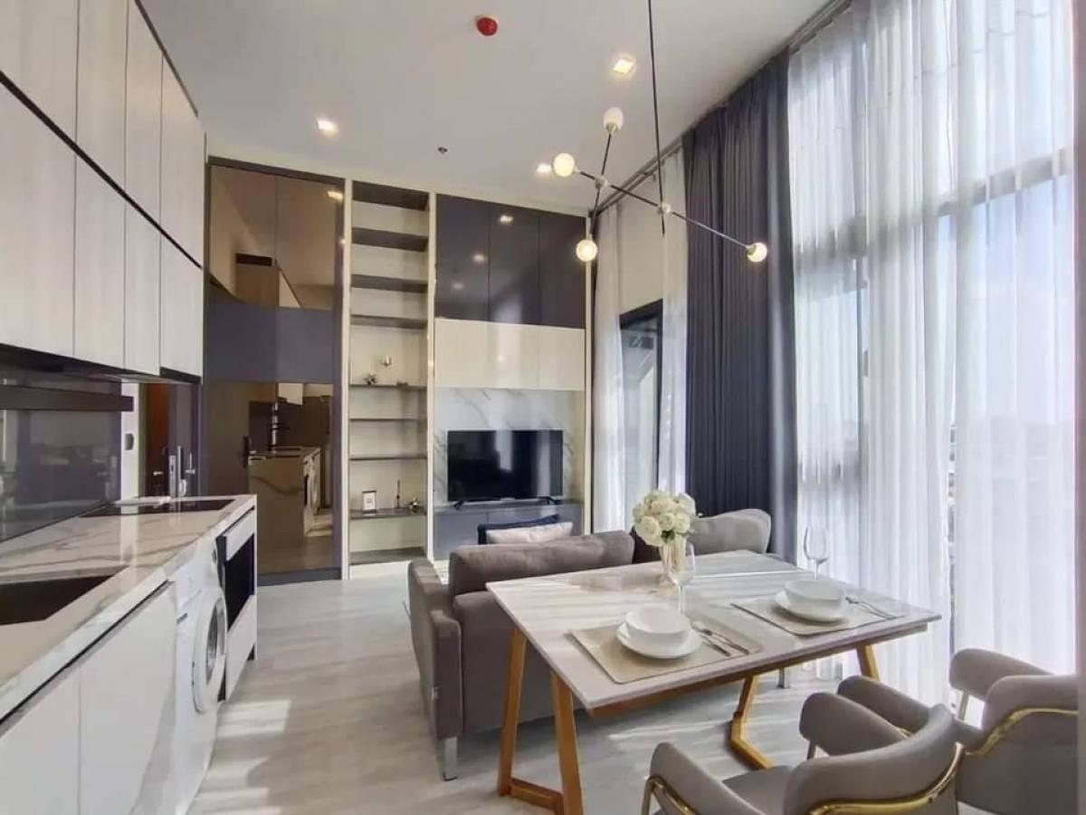 For RentCondoOnnut, Udomsuk : ✅For rent✅Condo The Line Sukhumvit 101, very beautiful room, ready to move in.