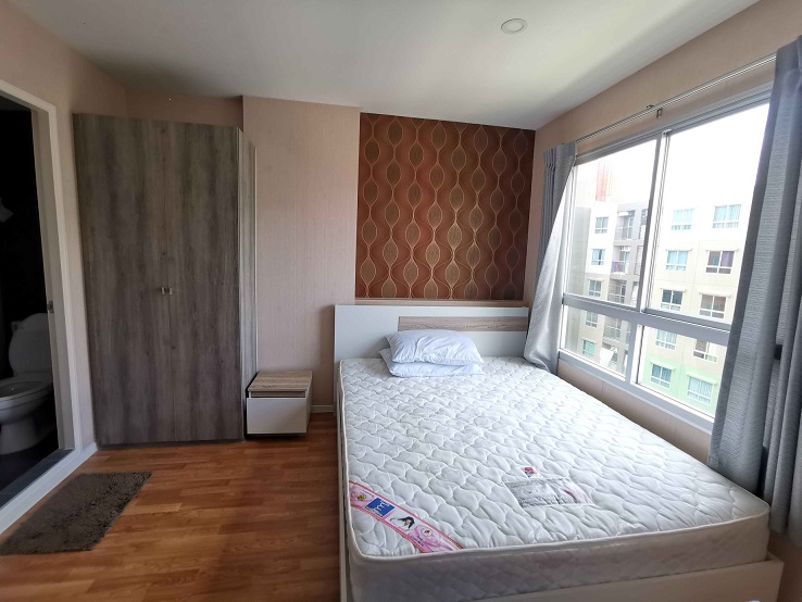 For RentCondoRathburana, Suksawat : For rent, beautiful room, Lumpini Ville Ratburana-riverview 2 condo (lumpini ville ratburana-riverview 2), with furniture, only 6,000 baht.