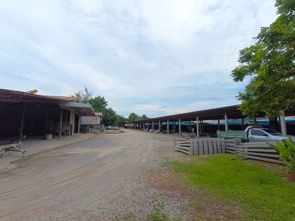 For SaleLandBueng Kan : For sale: 2 rai 2 ngan concrete pole production factory located in the heart of Phra Charoen District, Bueng Kan Province.