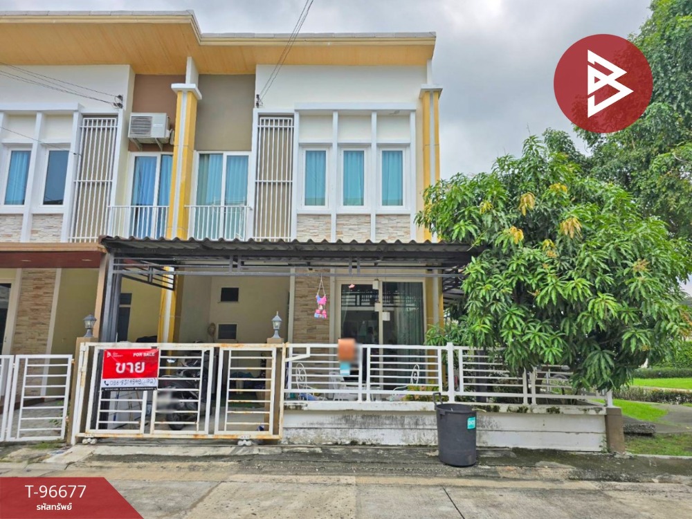 For SaleTownhouseMahachai Samut Sakhon : Townhouse for sale, Golden Town Village, Rama 2 (Golden Town Rama 2), Samut Sakhon