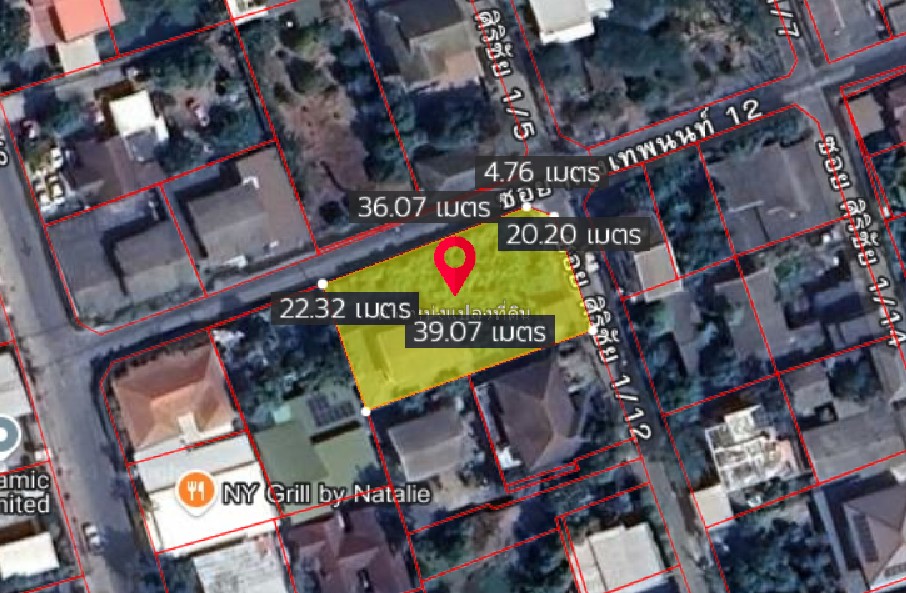 For SaleLandBang Sue, Wong Sawang, Tao Pun : Land Soi Krungthep Nonthaburi 12 / 223 Square Wa (FOR SALE) STONE872