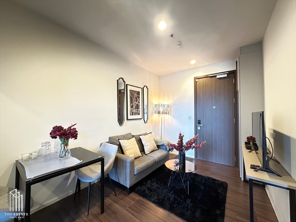 For RentCondoOnnut, Udomsuk : For rent Whizdom Inspire Sukhumvit, high floor, open view, fully furnished, with electrical appliances, 31.87 sq.m, 1 bedroom @22,000 Baht