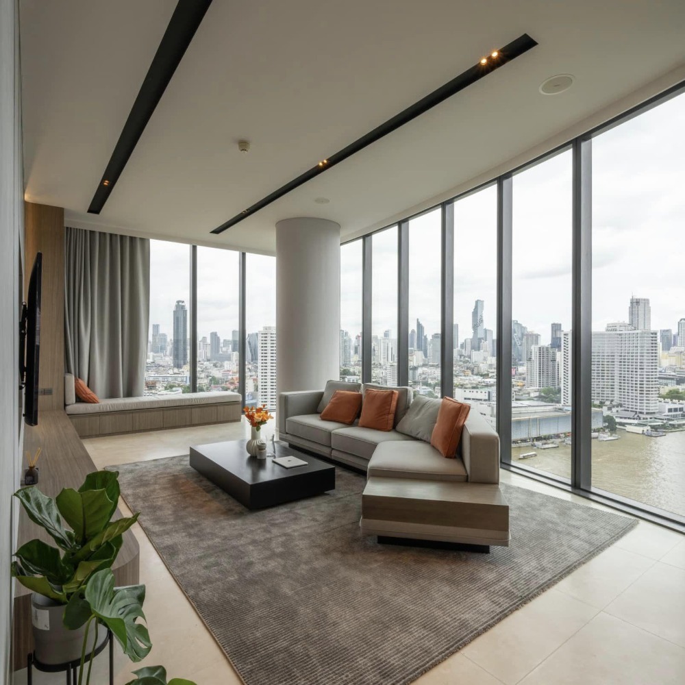 For RentCondoWongwianyai, Charoennakor : (for rent) Banyan Tree Residence Riverside Bangkok, a condo on the Chao Phraya River, near BTS Khlong San