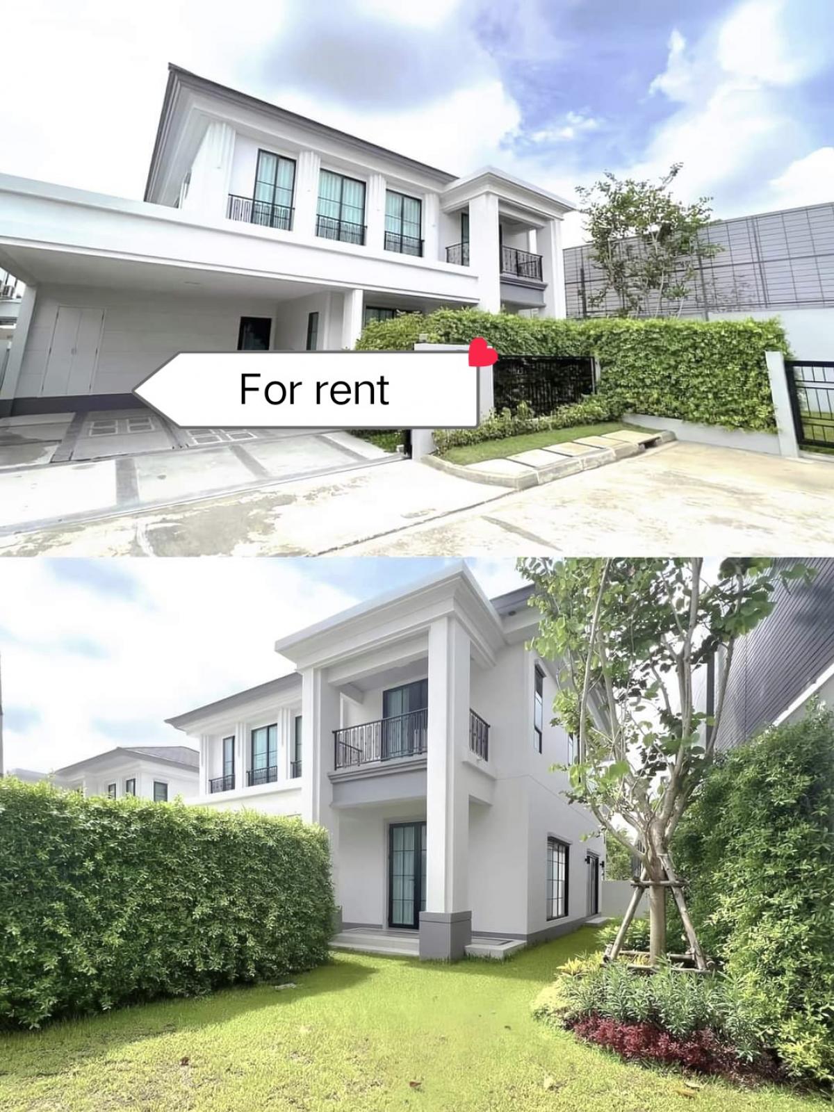 For RentHouseSeri Thai, Ramkhamhaeng Nida : House for rent Setthasiri Seri Thai project