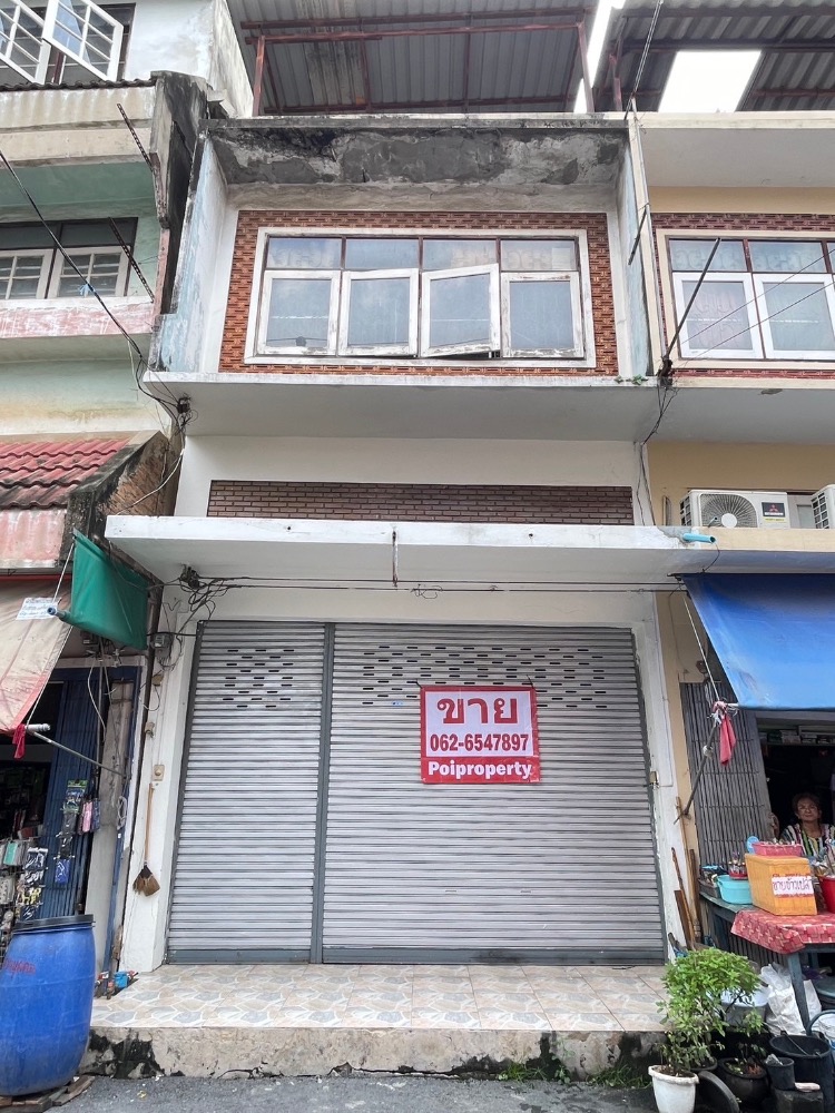 For SaleTownhouseRathburana, Suksawat : Shophouse for sale on the roadside, cheap price, Soi Suk Sawat 80 (Soi Kobe)