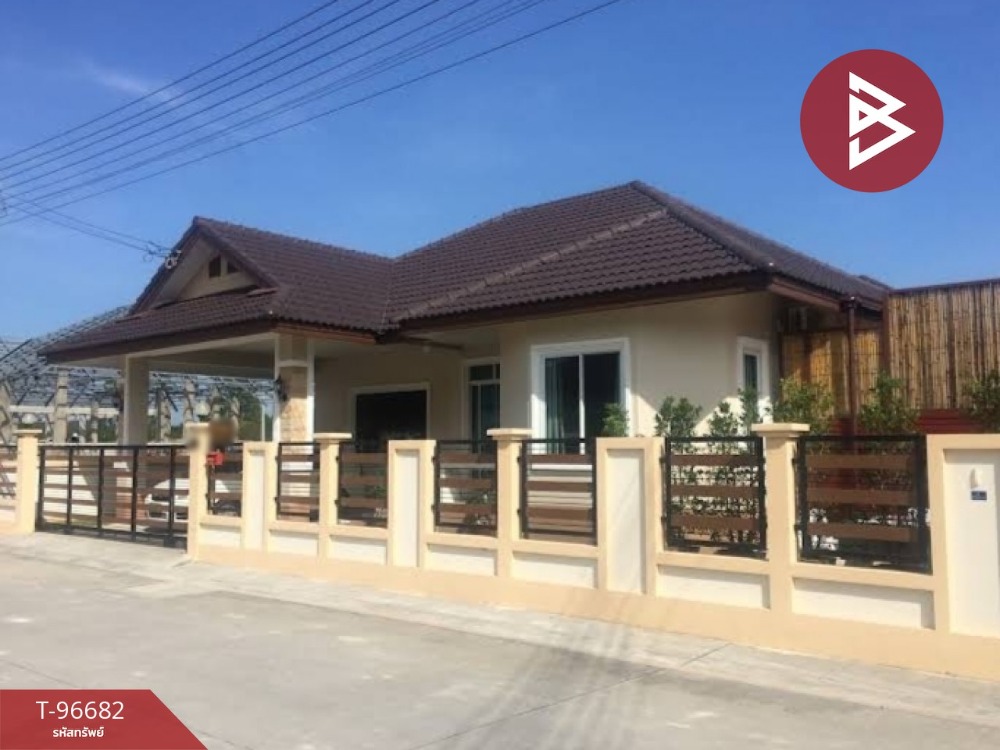 For SaleHouseRayong : Single house for sale, Punyisa Village, Ban Chang, Rayong