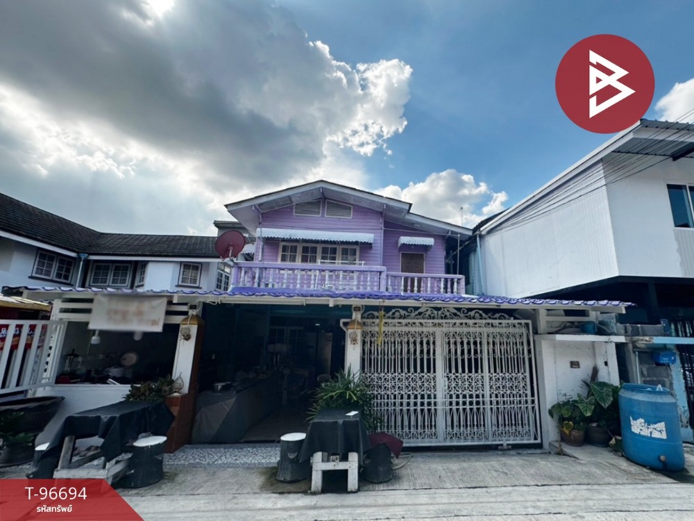 For SaleHouseLadkrabang, Suwannaphum Airport : For sale: 2-storey detached house, Soi On Nut 66, Intersection 1-1, area 41 sq m, Prawet, Bangkok