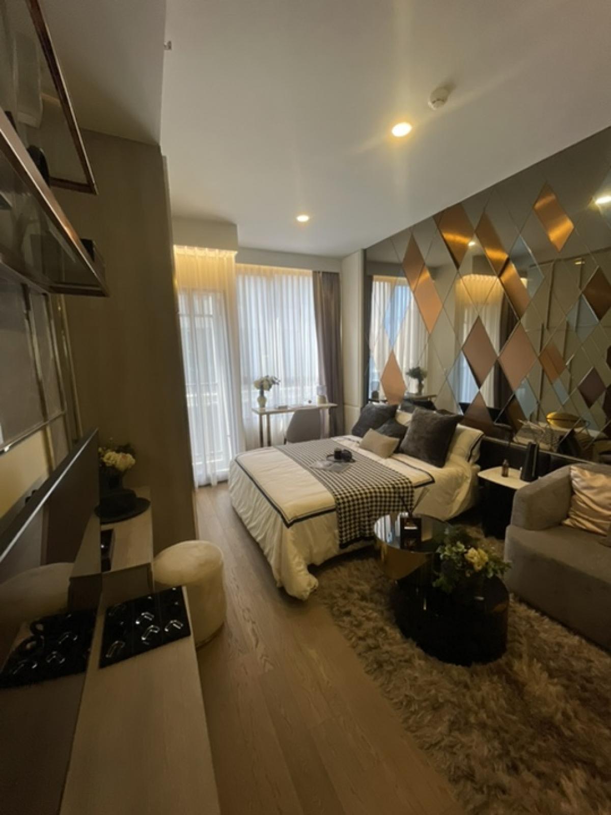 For SaleCondoRatchathewi,Phayathai : Phayathai Condo, fully furnished, ready to move in