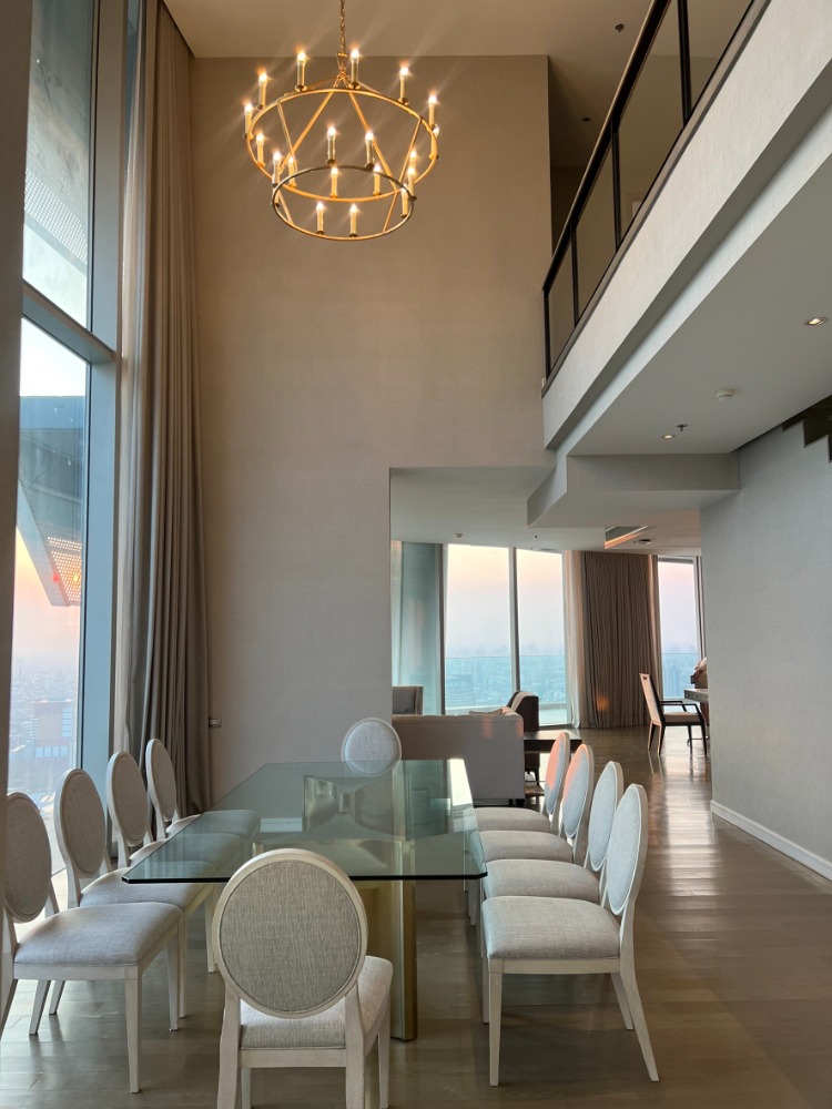 For RentCondoWitthayu, Chidlom, Langsuan, Ploenchit : Super Luxury Penthouse For RENT!! at Magnolias Ratchadamri Boulevard