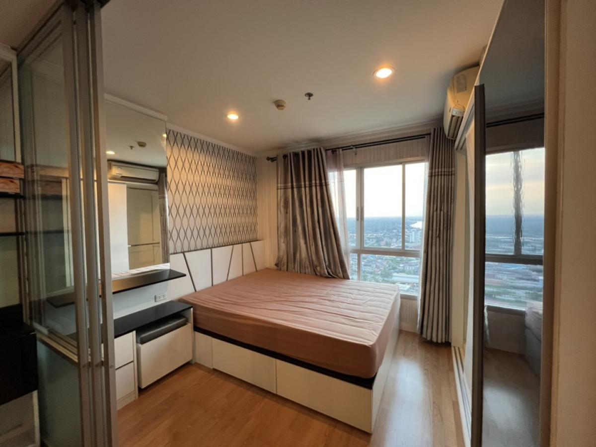 For SaleCondoChaengwatana, Muangthong : LUMPINI VILLE, private area with Chao Phraya River view