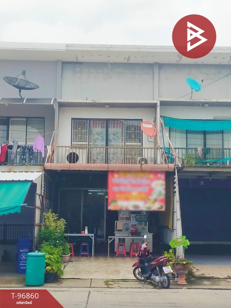 For SaleShophouseSamut Prakan,Samrong : Commercial building for sale, Thanda Parkview Village 2, Phraeksa-Theparak (Thanda Parkville), Samut Prakan