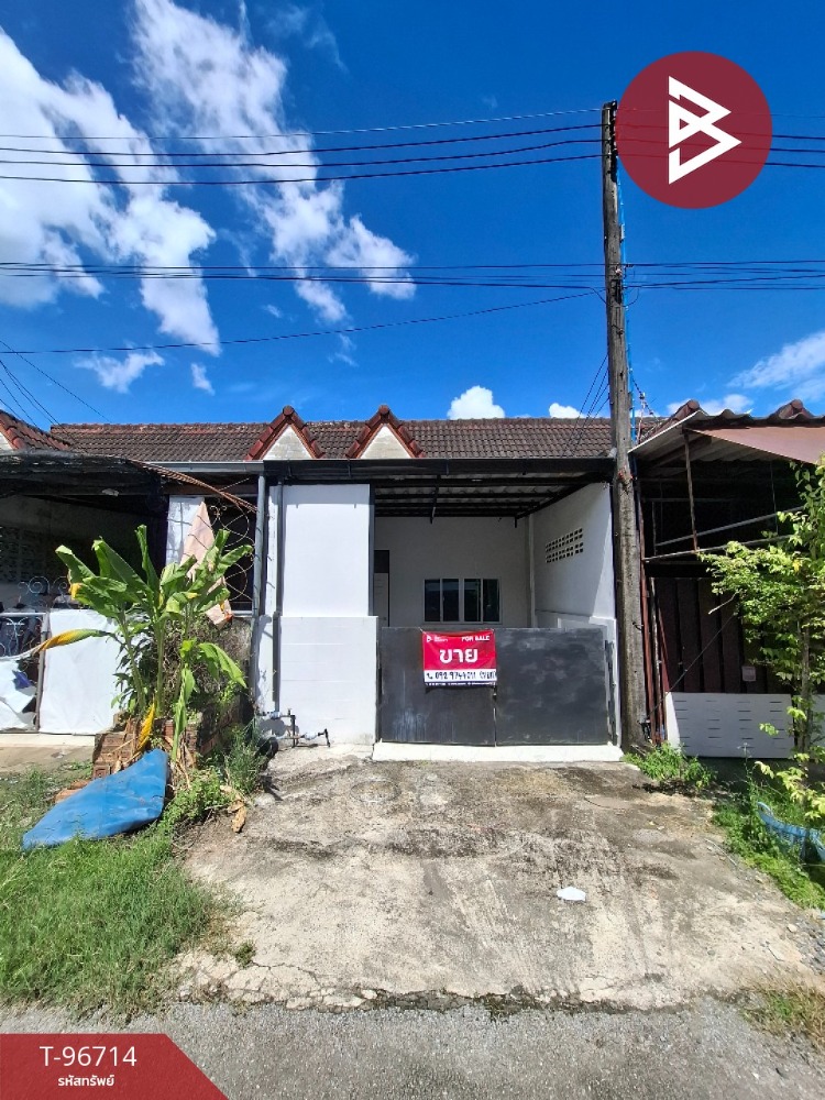 For SaleTownhouseChanthaburi : For sale: single-storey townhouse, area 17 sq m, Bang Khacha, Chanthaburi