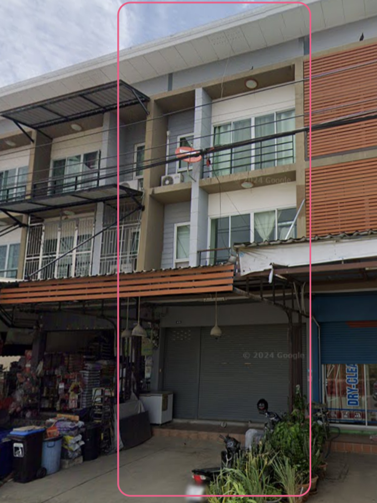 For SaleShophouseSamut Prakan,Samrong : Commercial building for sale, 3 floors, Denchai Khlong Kanya, size 20 sq m, Bang Phli, Samut Prakan