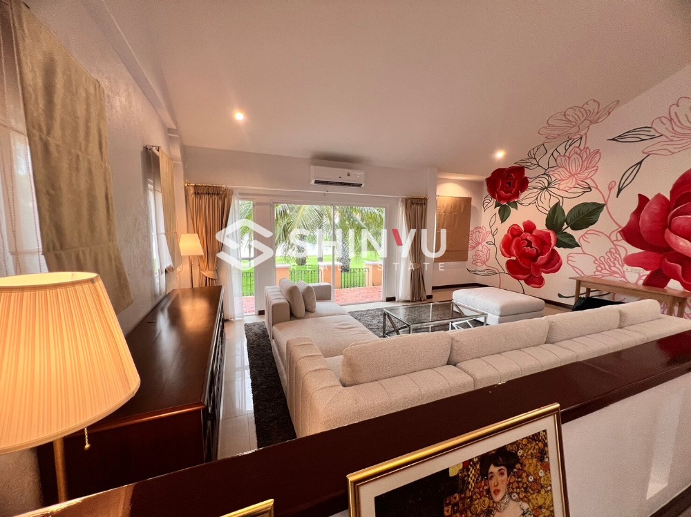 For SaleHousePattaya, Bangsaen, Chonburi : 3 bedroom house for sale in Amata Nakorn area, near the golf course ✨Green Olive Villa Amata Spring Golf ✨The hottest project in Rama 9 area, priced at only 22 million baht [SHNxSpecialVilla]