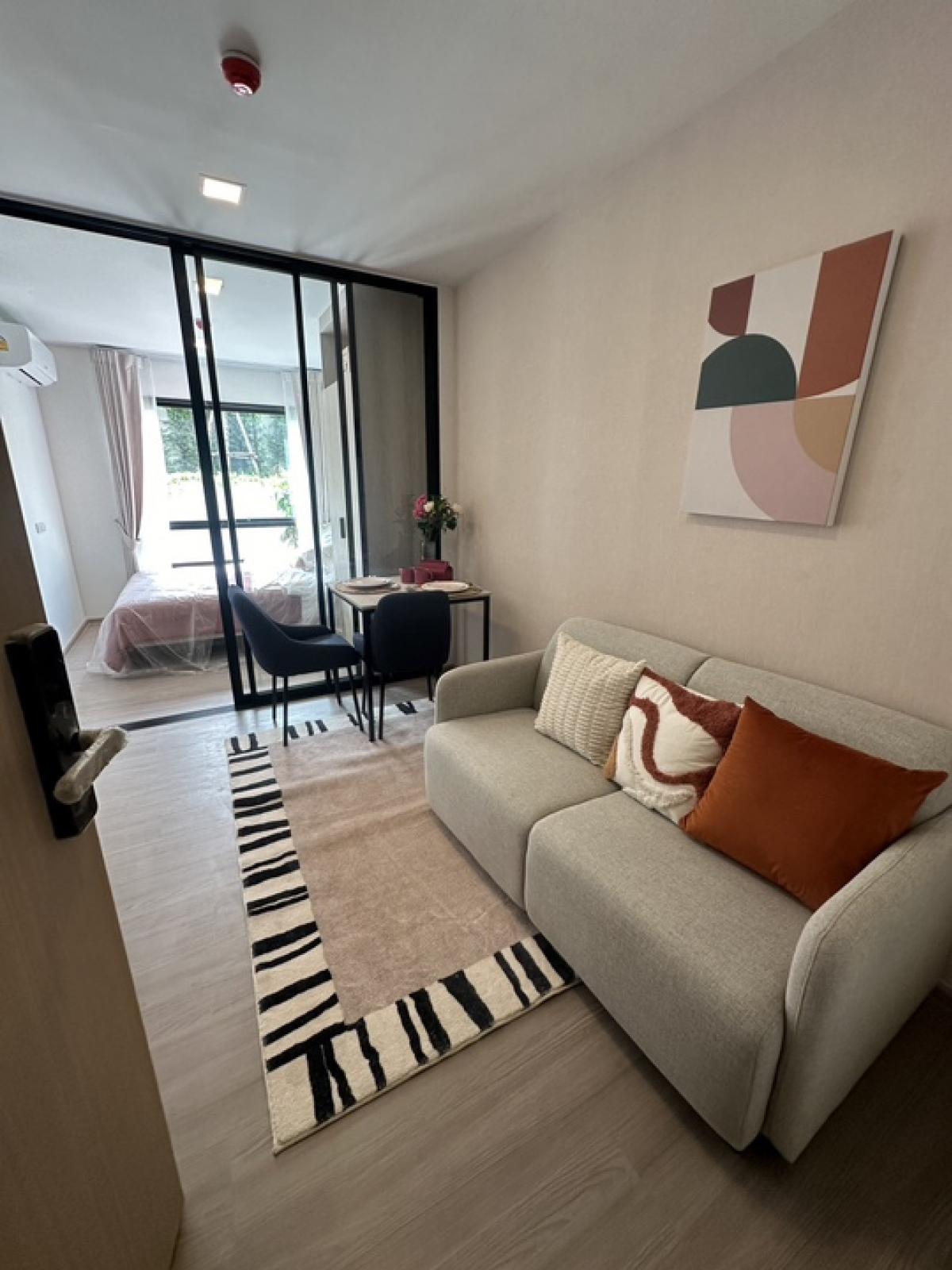 For SaleCondoSriracha Laem Chabang Ban Bueng : Promotional price, cheapest in the project, 1.49 million baht, D Condo Well Sriracha, near Kasetsart University Sriracha