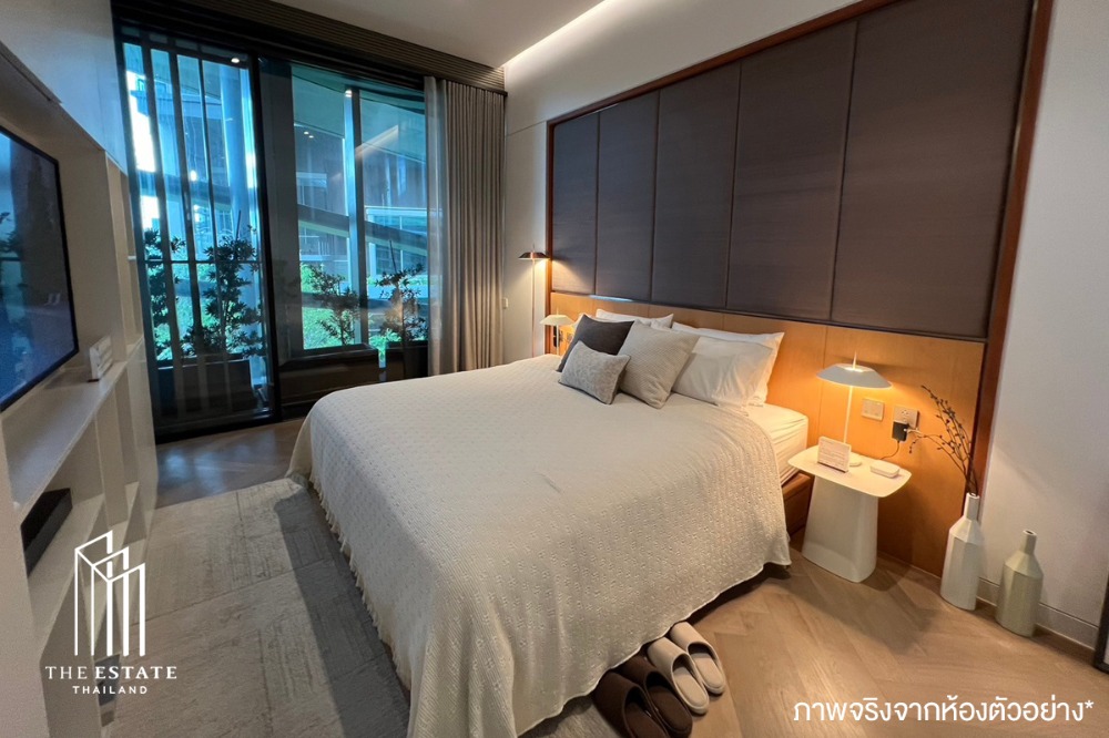 ขายคอนโดบางนา แบริ่ง ลาซาล : For sale Mulberry Grove The Forestias Condo ตำแหน่งอยู่ทางทิศเหนือ ระเบียงกว้างสัมผัสธรรมชาติได้อย่างเต็มที 63.33 sq.m. 1 bedroom @15.47 MB