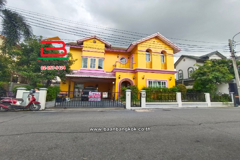 For SaleHouseRama5, Ratchapruek, Bangkruai : Single house, Naravadee Pinklao-Rama 5 project, area 67.2 square wah, on Nakhon In-Rama 5 Road, Bang Khu Wiang Subdistrict, Bang Kruai District, Nonthaburi Province