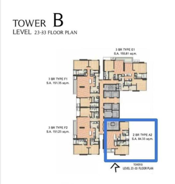 For SaleCondoSukhumvit, Asoke, Thonglor : Condo For Sale Aguston Sukhumvit 22 2 Bedroom 2 Bathroom 85 sqm