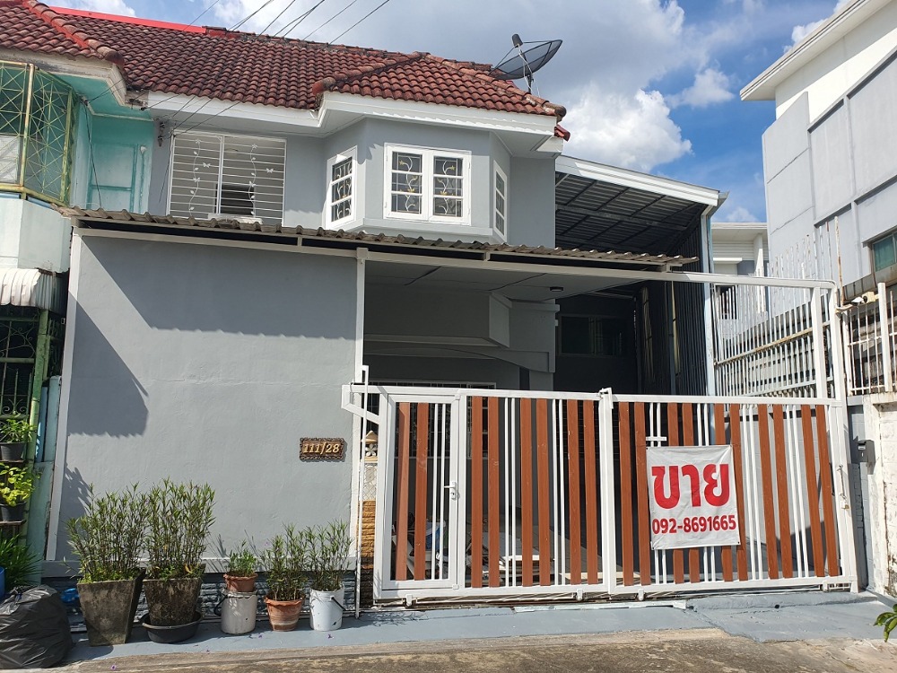 For SaleHouseNawamin, Ramindra : Townhouse for sale, corner unit, beautiful, new, 50 square wa, Watcharapol