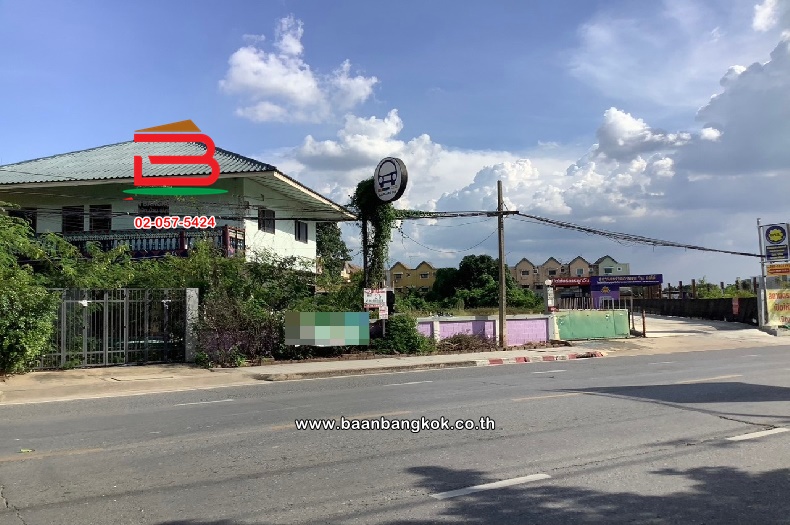 For SaleLandNawamin, Ramindra : Vacant land, Sukhaphiban 5 intersection, Sai Mai intersection, near Wongkot Market, area 2 rai, Sukhaphiban 5 Road, Sai Mai Subdistrict, Sai Mai District, Bangkok