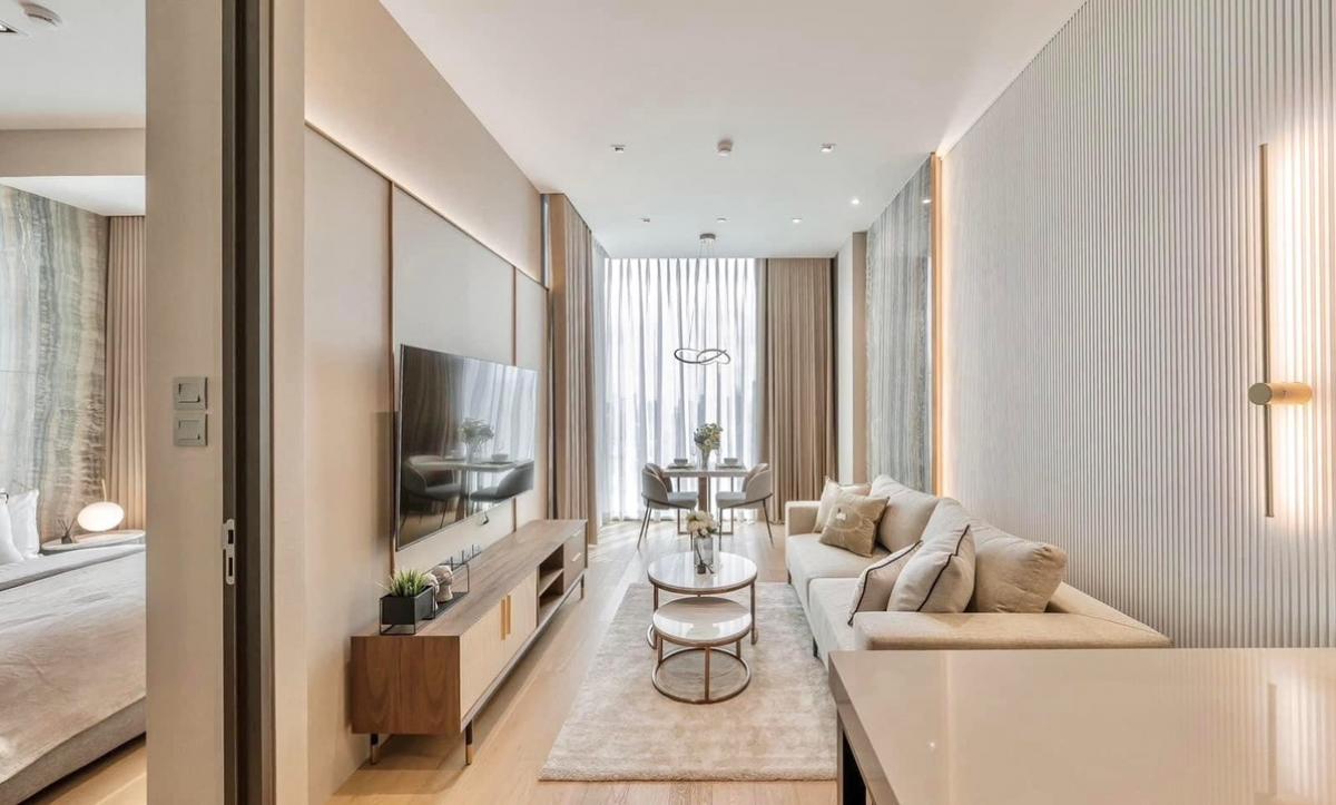 For RentCondoWitthayu, Chidlom, Langsuan, Ploenchit : 🔥Condo for rent 28 Chidlom ✨ Decorated in Utimate Luxury style, room size 43.85 sq m.