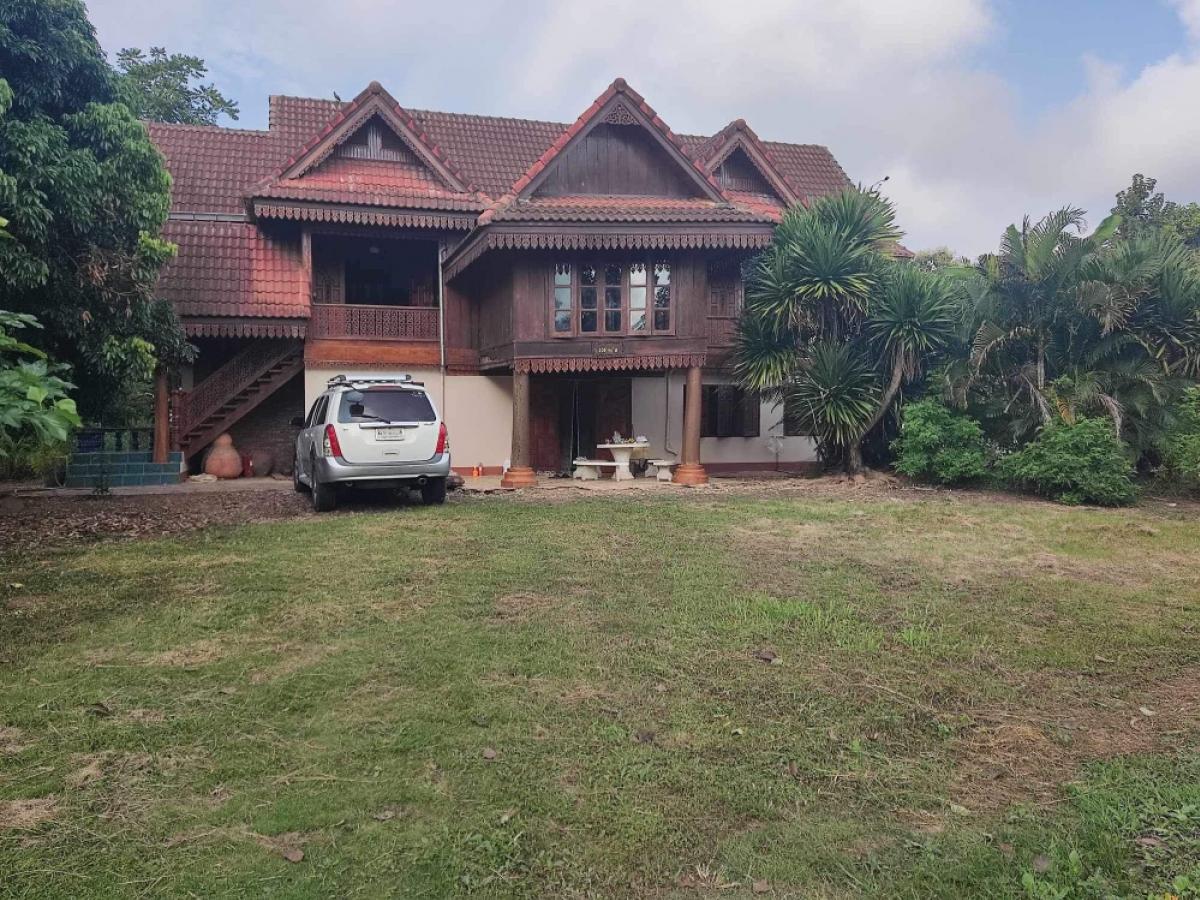 For SaleLandChiang Rai : House for sale with land 5MB, owner selling himself