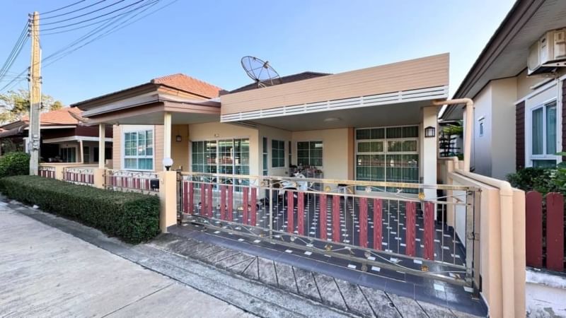 For SaleHouseSriracha Laem Chabang Ban Bueng : For sale! Single-storey detached house, second-hand house, Siriphasorn Village, Bang Phra, Sriracha