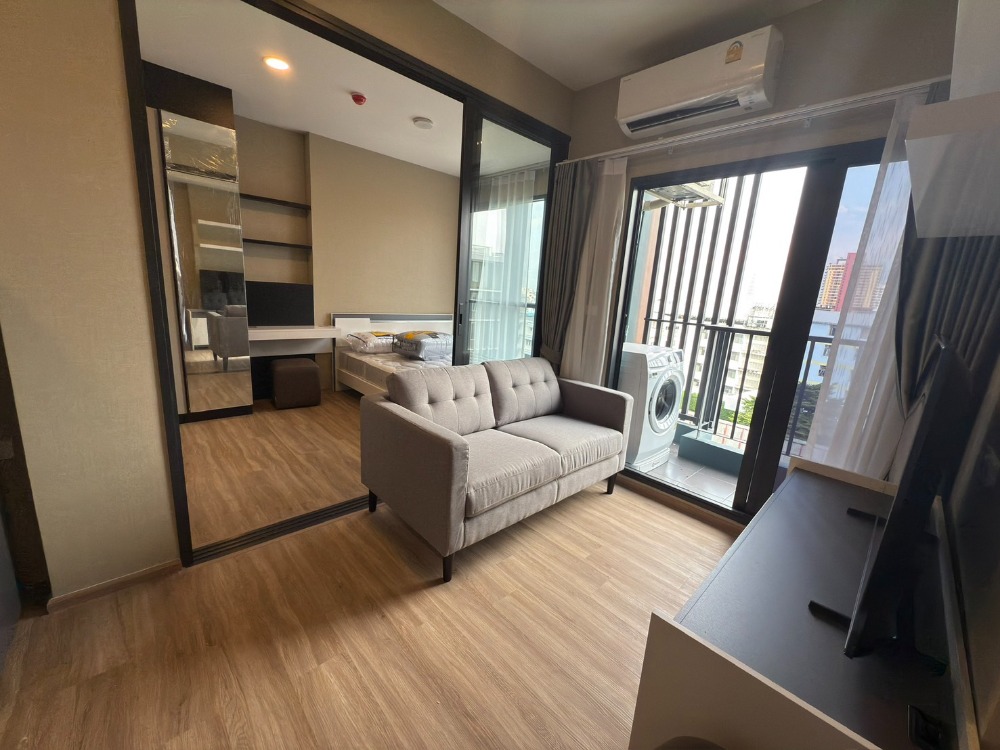 For RentCondoRatchadapisek, Huaikwang, Suttisan : Hot for Rent!!! THE STAGE Mindscape Ratchada - Huai Khwang near MRT Rama9 300 meters, 1 bedroom, 1 bathroom, 27 sq m., 17,000 per month, available room! Ready to move in